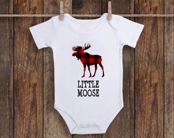baby boy moose outfit