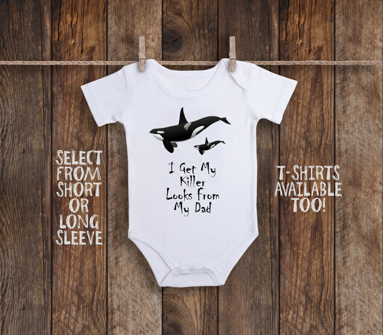 Whale Onesie© Orca Whale Baby Bodysuit Whale Baby Clothes Etsy