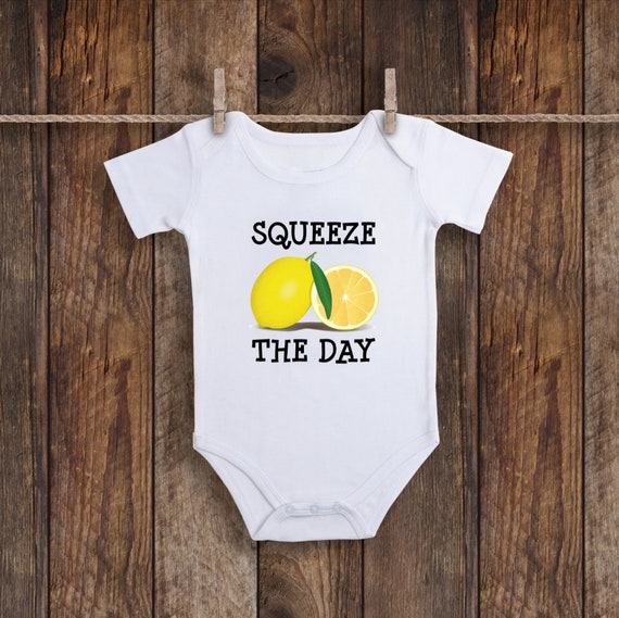 baby lemon onesie
