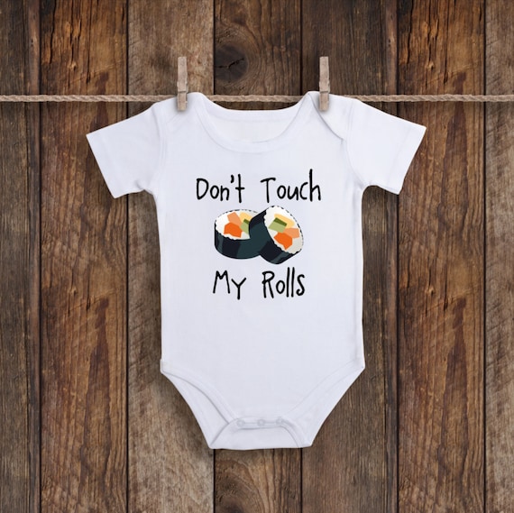 sushi baby onesie