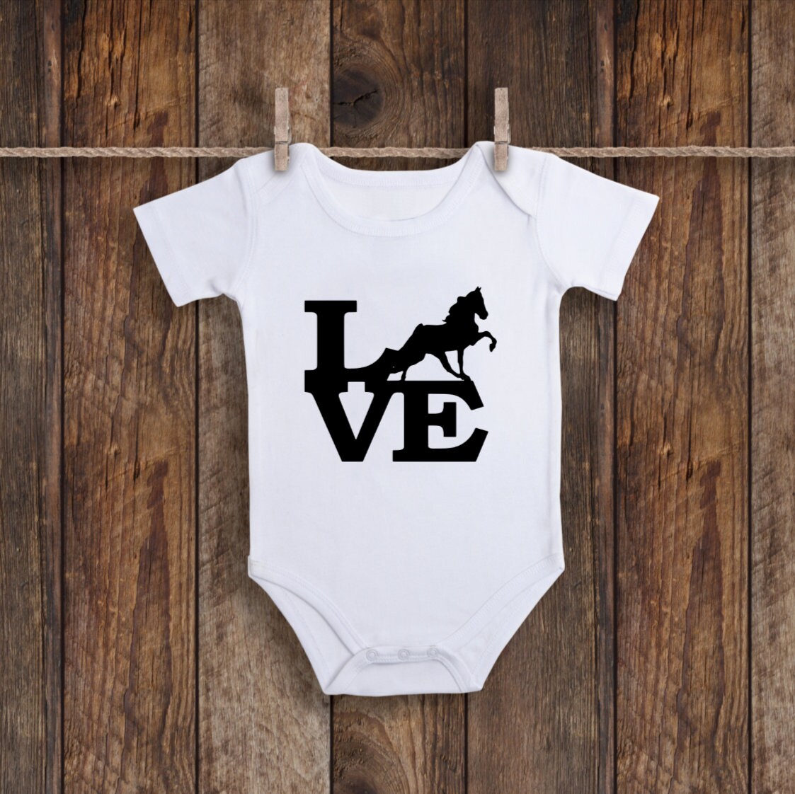 Horse Onesie Horse Baby Clothes Horse Baby Shower Horse Etsy