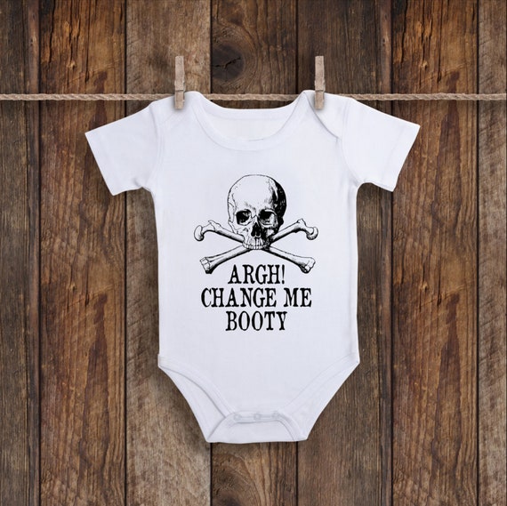 skull baby onesie