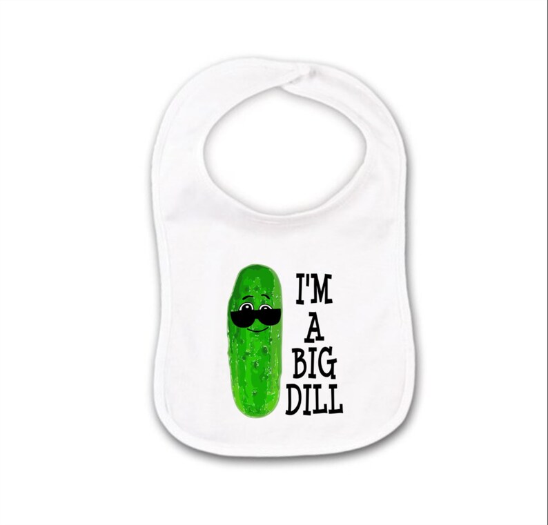 Pickle Onesie I'm a Big Dill Funny Baby Clothes Cute Etsy