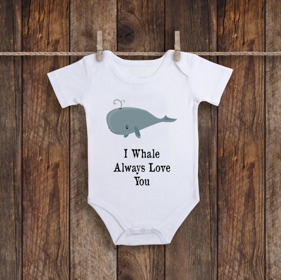 Blue Whale Onesie Whale Baby Clothes 