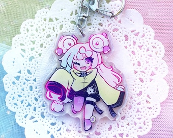 Iono 2.5" Glitter Charm