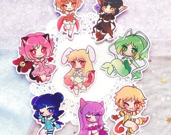 Tokyo Mew Mew 8pc Vinyl Sticker Set