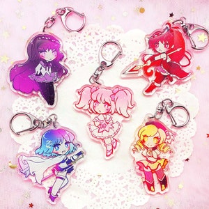 2.5 Madoka Magica Glitter Charms image 1