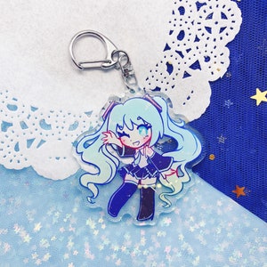 2,5 Miku Glitzer-Charms Bild 2