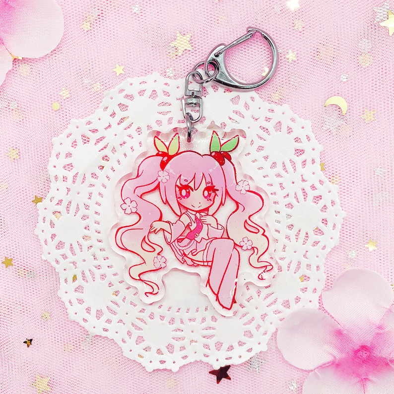 2.5 Miku Glitter Charms image 3