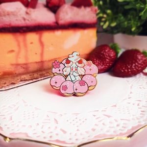 Alcremie Mochi Donut Enamel Pin