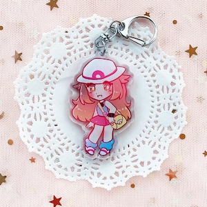 Pokegirl 2.5 Glitter Charms Leaf/Fire RD Leaf GR