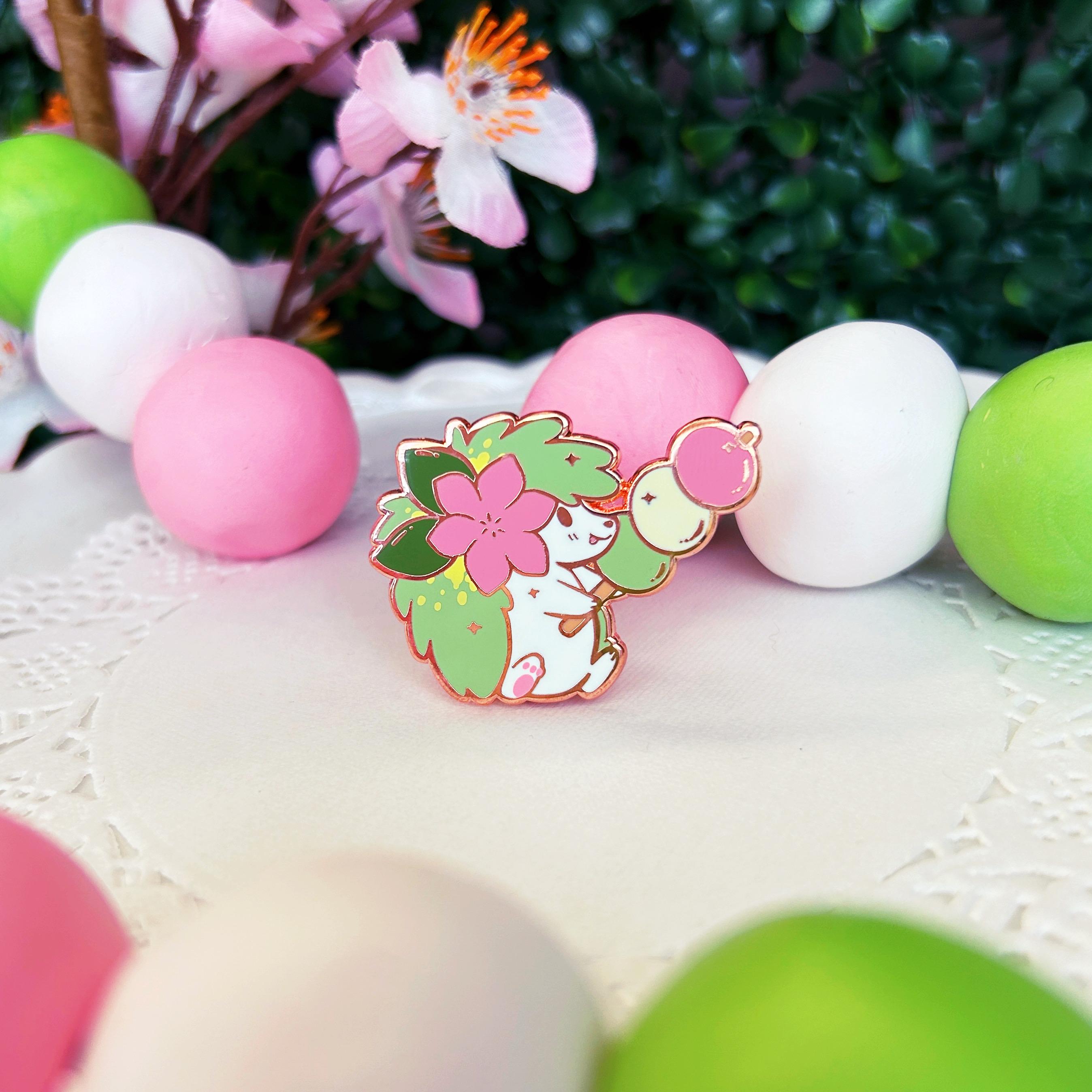 Dango Pin Shaymin Dango Enamel Pin - Etsy