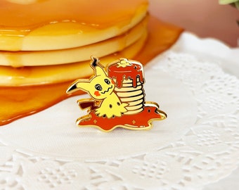 Mimikyu Pancakes Enamel Pin
