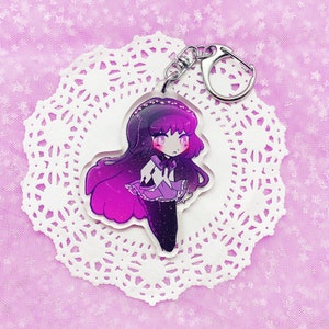 2.5 Madoka Magica Glitter Charms Homura/Purple