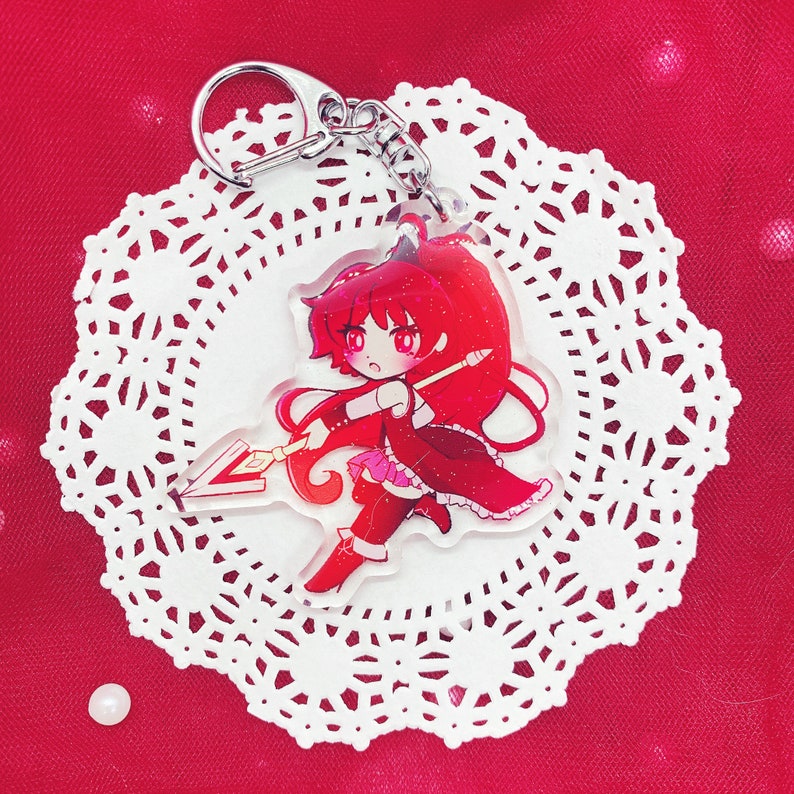 Charms scintillants Madoka Magica de 2,5 po. Kyoko/Red