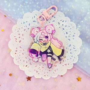 Iono 2.5" Glitter Charm