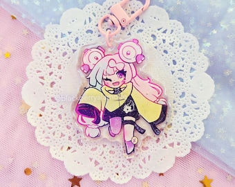 Iono 2.5" Glitter Charm