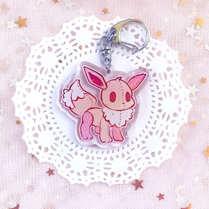 Eeveelution Plush 2 Glitter Charms image 2