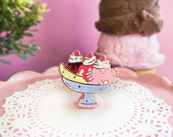 Chansey Banana Split Enamel Pin