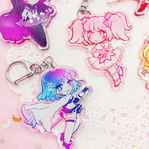 2.5 Madoka Magica Glitter Charms image 2