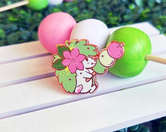 Shaymin Dango Enamel Pin