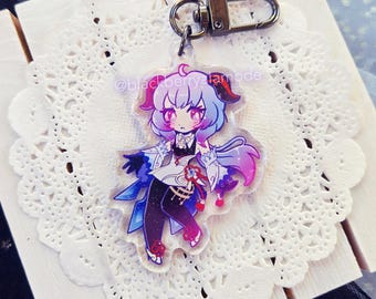 Ganyu 2.5" Glitter Charm