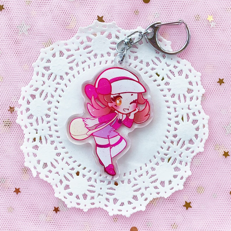 Pokegirl 2.5 Glitter Charms Lyra/HeartGoldSilver