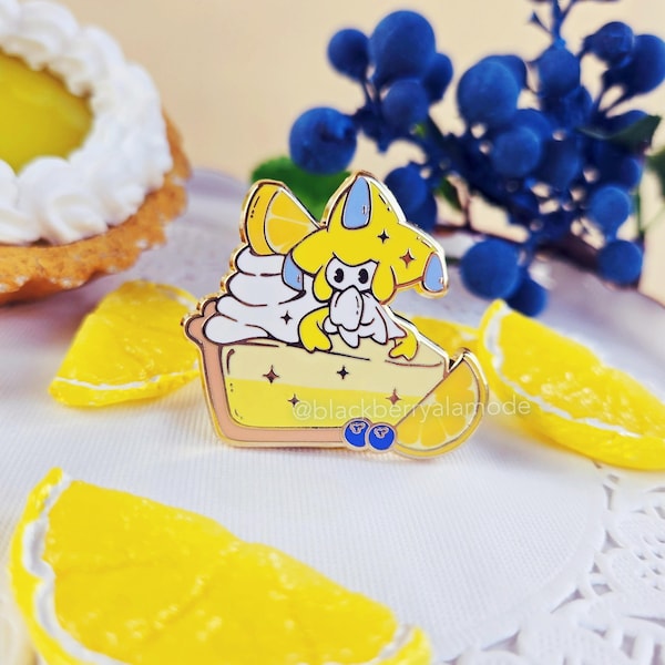 Jirachi Lemon Meringue Pie Enamel Pin