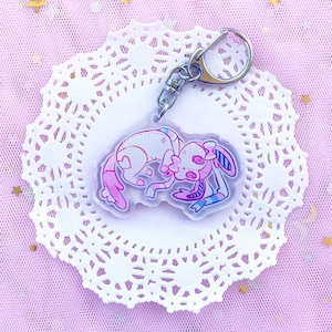 Eeveeution Plüsch 2 Glitter Charms Sylveon