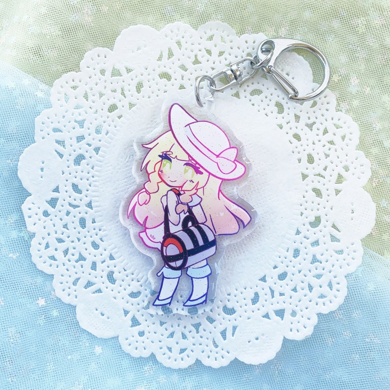 Lillie 2.5 Glitter Charm image 1