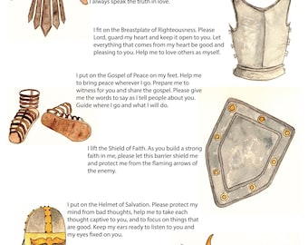 The Armor of God Printable - Etsy
