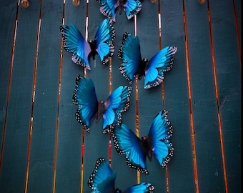 Fence Butterfly, Wall Decor, Butterfly Garden Art - Individual