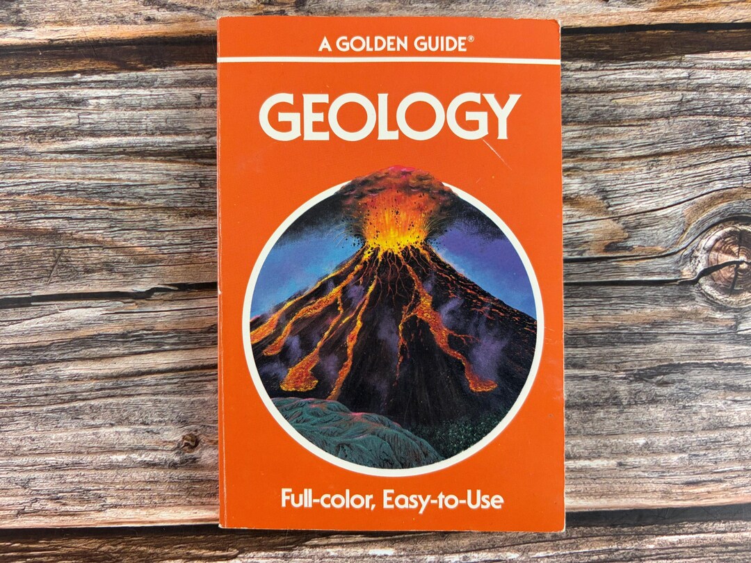 Geology Golden Guide | Vintage Nature Guides | Golden Guide - Etsy