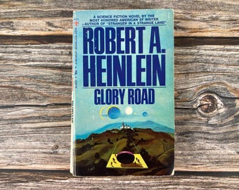 Robert Heinlein Psychedelic Cover Art 1950s Paperback 5 Lot of
