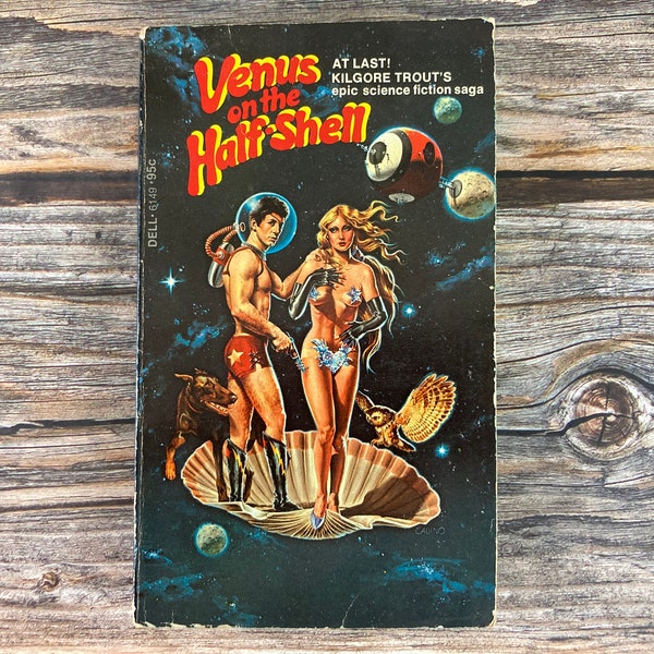 Venus on the Half-Shell by Kilgore Trout - Dell Vintage Paperback - Vintage Science Fiction