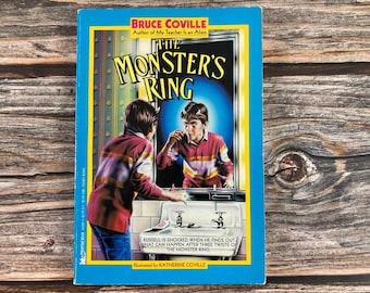 The Monster's Ring by Bruce Coville | Young Reader Fiction Paperback, Children's Paperback Books Reading Level 5.3