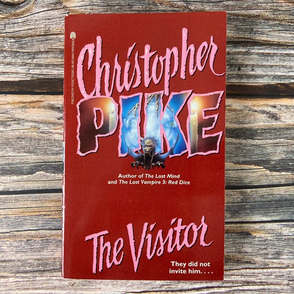 The Visitor by Christopher Pike - Archway Paperback Novel Paperback Horror, Young Adult Horror Paperback Books - 1990s YA