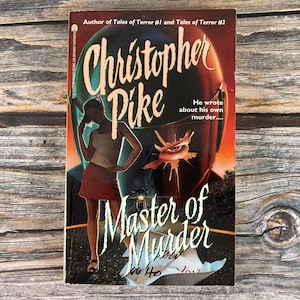 Master of Murder by Christopher Pike - Archway Paperback Novel Paperback Horror, Young Adult Horror Paperback Books - 1990s YA