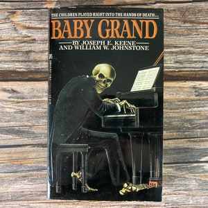 Baby Grand by Joseph E. Keene and William W. Johnstone - Zebra Horror Books - Zebra Paperback Horror - 1980s Horror Paperbacks - Rare PB