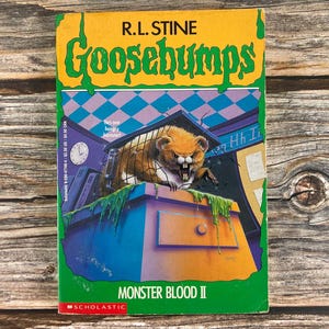 Vintage Goosebumps Book: Monster Blood II by R.L. Stine | Book #18 | Original 1990s Goosebumps Book