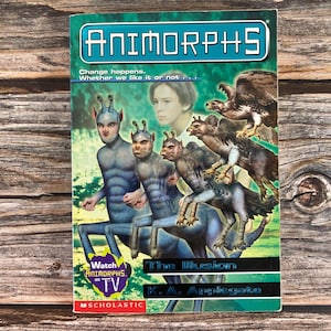 Vintage Animorphs Book: The Illusion by K. A. Applegate | Book #33
