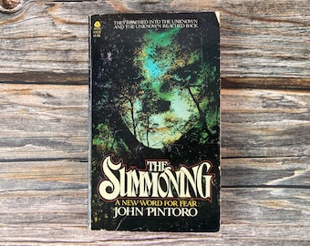 The Summoning by John Pintoro - Vintage Horror Paperback Books - Avon 1970s Paperbacks