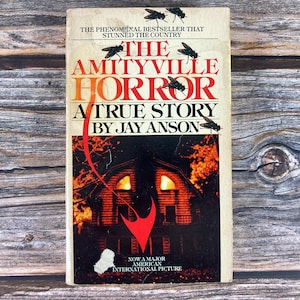 Amityville Horror by Jay Anson - Bantam Paperback Horror Books - 1970s Paperback Books