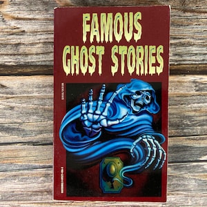 Famous Ghost Stories - Watermill Edition - Troll Books - Vintage Dell Paperback Horror, Young Adult Horror YA Paperback 1990s