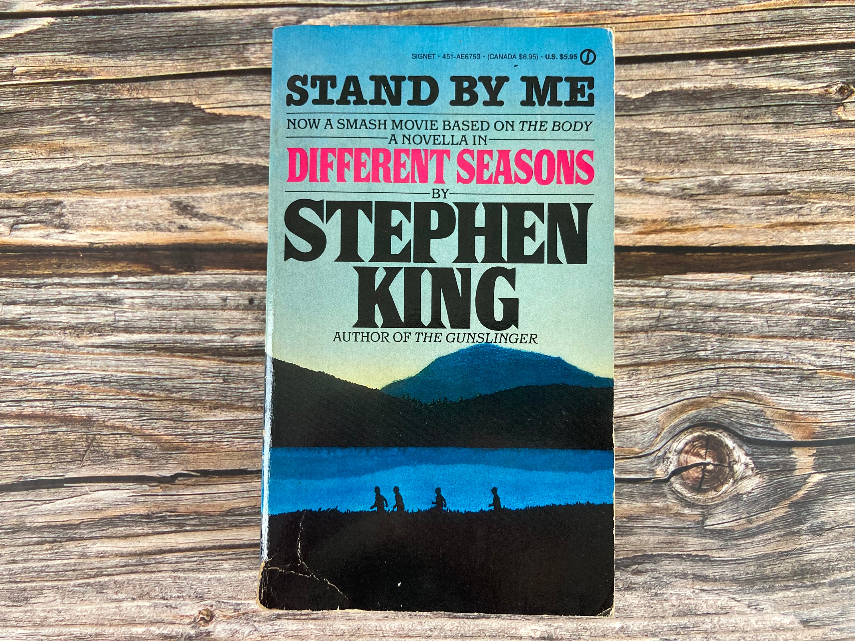 Different Seasons by Stephen King Stand by Me Cover Signet