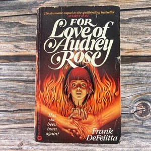 For the Love of Audrey Rose by Frank DeFelitta | Vintage Paperback Books - Warner Paperback Horror