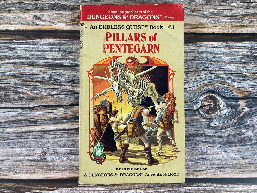 Vintage Dungeons & Dragons Endless Quest Book #3 Pillars of