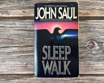 Sleepwalk by John Saul - Dell Paperback Horror Books - 1990s Paperback Books