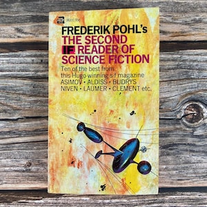 Frederik Pohl&#39;s The Second IF Reader of Science Fiction Sci Fi Anthology - Ace Book Paperback Science Fiction 1960&#39;s