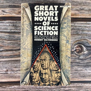 Great Short Novels of Science Fiction | Ballantine Books Science Fiction Anthology Robert Silverberg Sci Fi Vintage 1970&#39;s Paperback